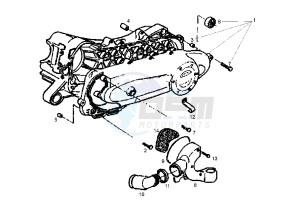 ATLANTIS 50 cc-100 cc 4T - 50 cc drawing CLUTCH COVER