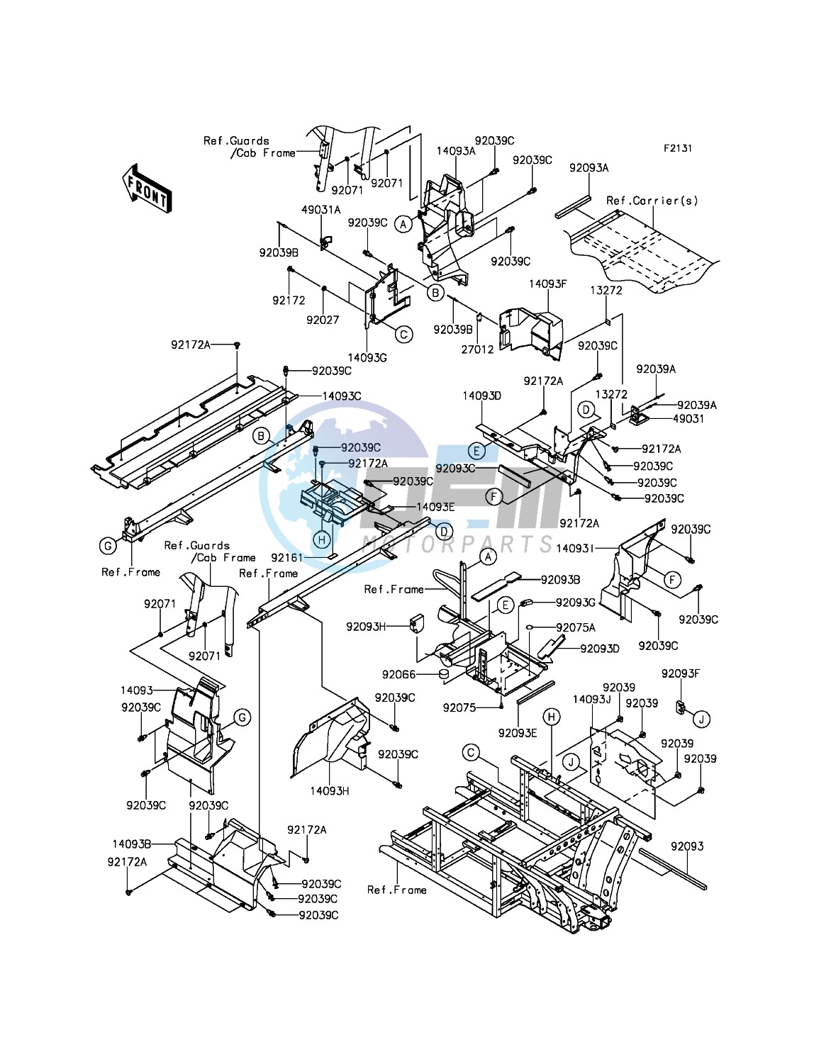 Frame Fittings(Rear)