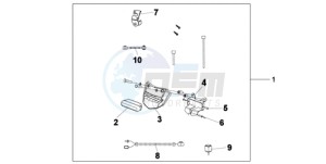 XL700V9 Europe Direct - (ED / SPC) drawing REAR FOG LIGHT