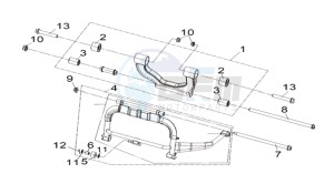 CRUISYM 300 (L8) EU drawing ENG. HANGER