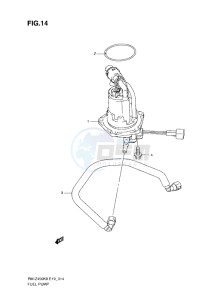 RM-Z 450 drawing FUEL PUMP (K8-L0)