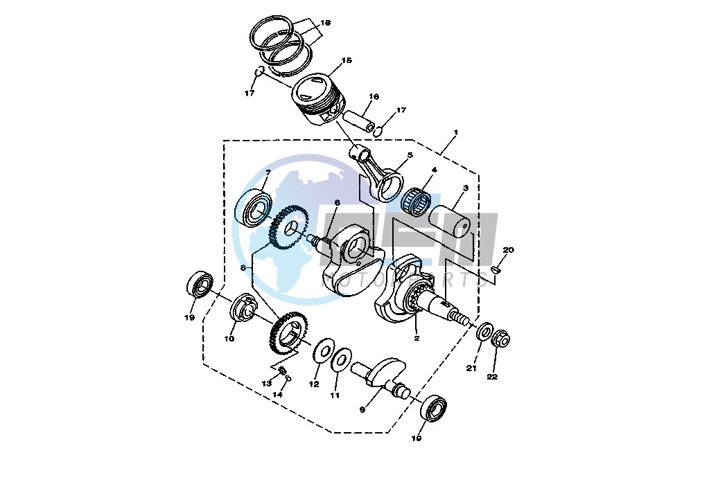 CRANKSHAFT - PISTON