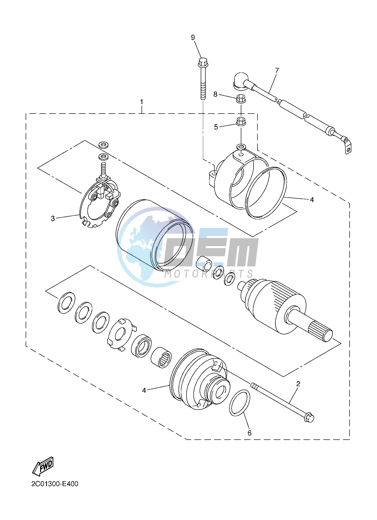 STARTING MOTOR