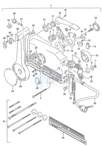 DT 140 drawing Remote Control (1993 to 2001)