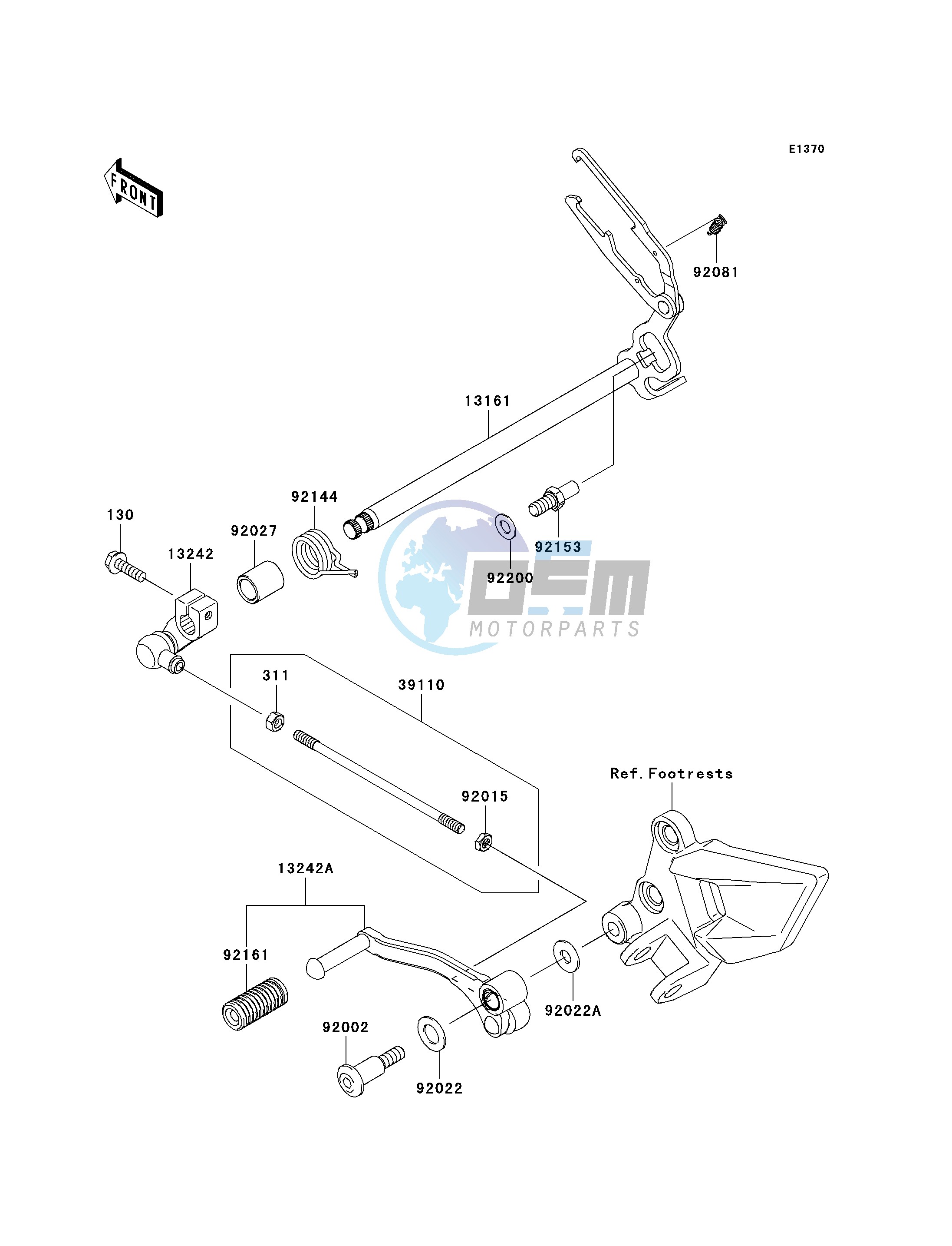 GEAR CHANGE MECHANISM