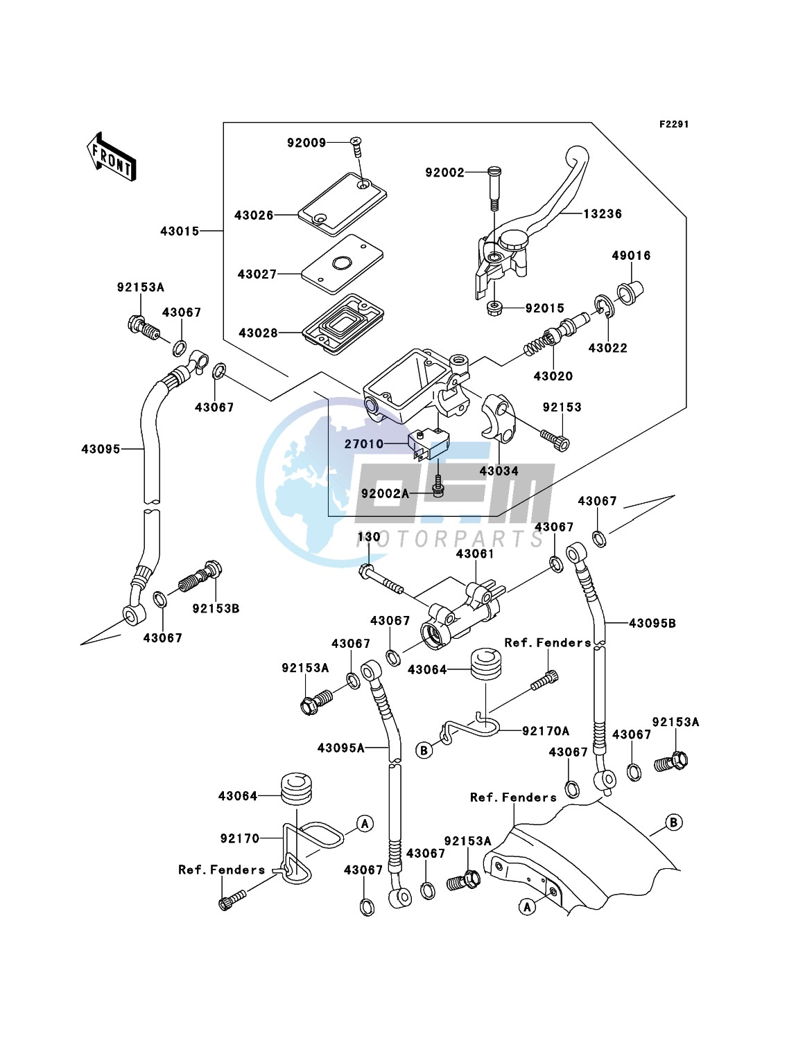 Front Master Cylinder