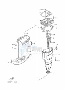 40VMHOL drawing UPPER-CASING