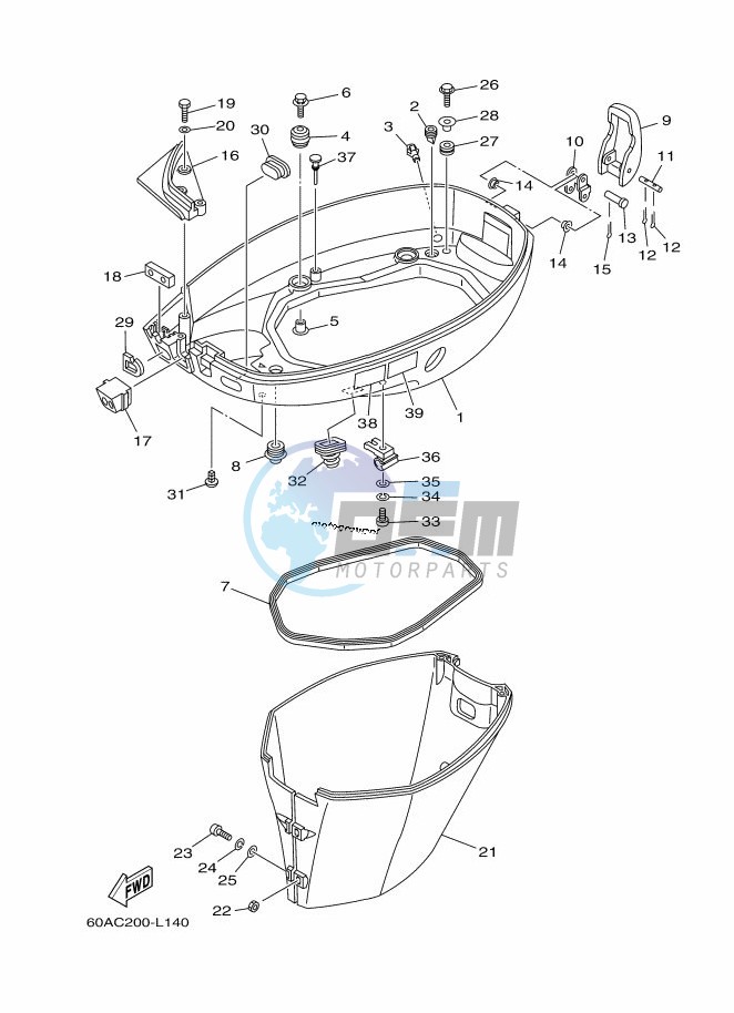 BOTTOM-COWLING