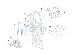 California 1400 Touring SE ABS 1380 USA CND drawing Vliegwielmagneet / Ontsteking