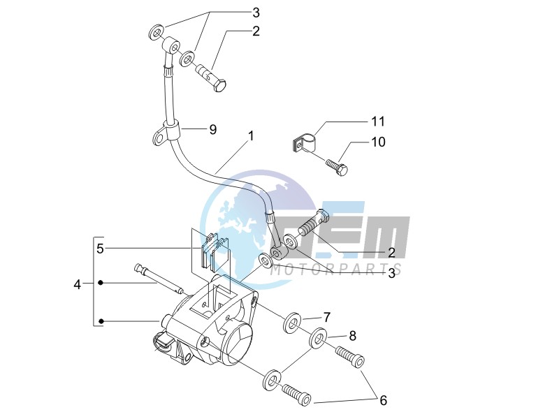 Brakes hose  - Calipers