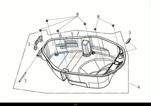 HD 300I ABS (LS30W2-EU) (E5) (M1) drawing LUGGAGE BOX