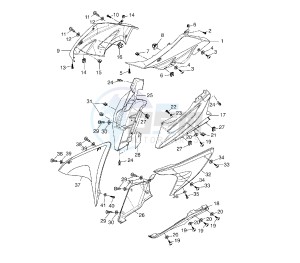 YZF R 125 drawing COWLING 2 75 RACE REPLICA