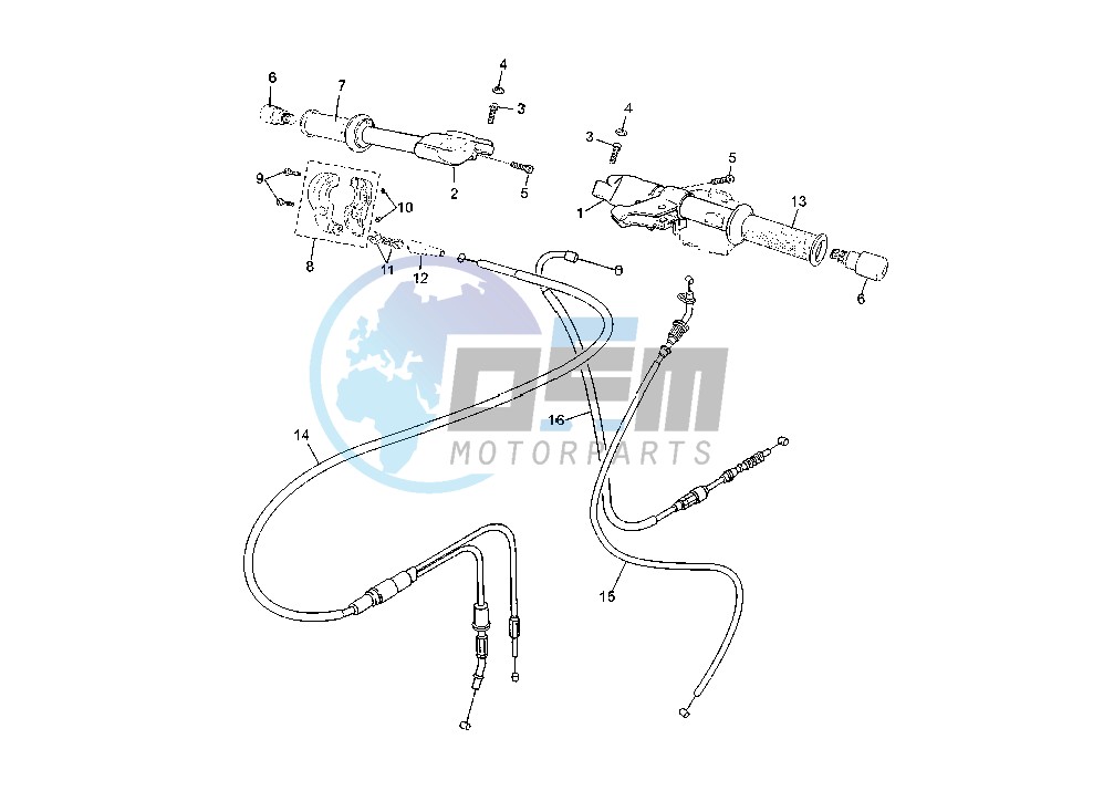 STEERING HANDLE – CABLE