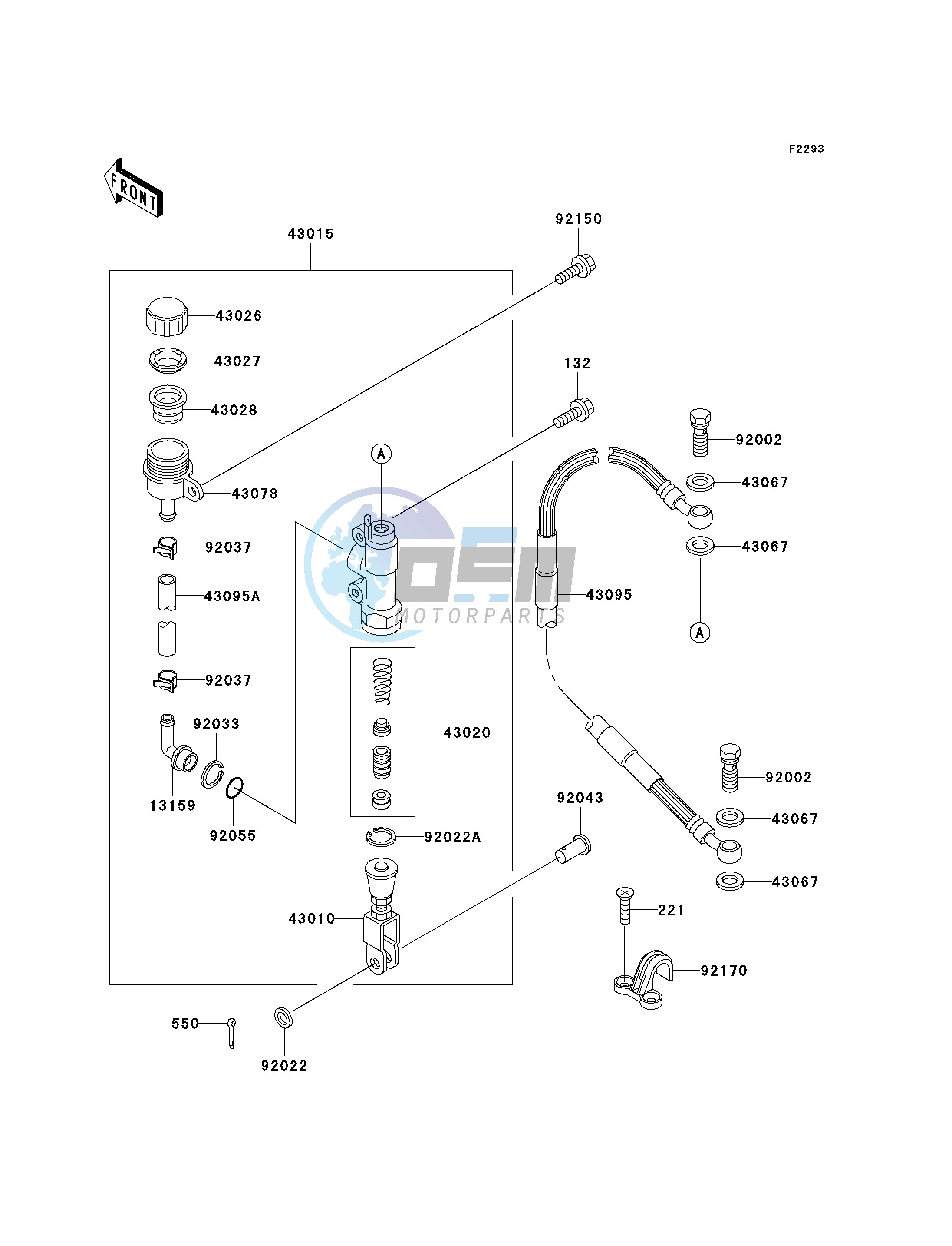 REAR MASTER CYLINDER