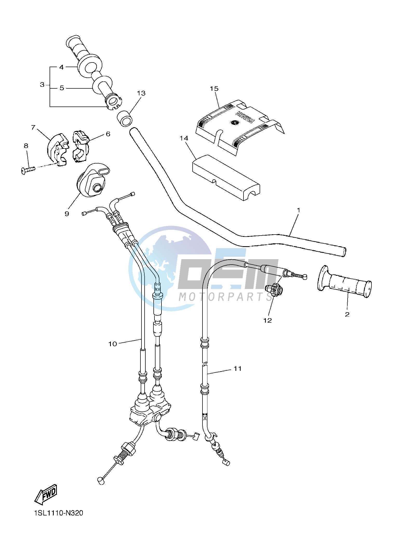 STEERING HANDLE & CABLE