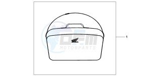 XL1000V drawing TOP BOX INNERBAG