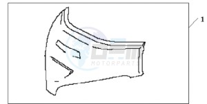 GL1800A Korea - (KO) drawing CHROME GARNISH,SC