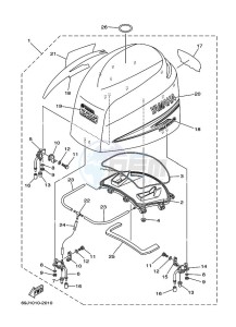 FL200AETX drawing FAIRING-UPPER