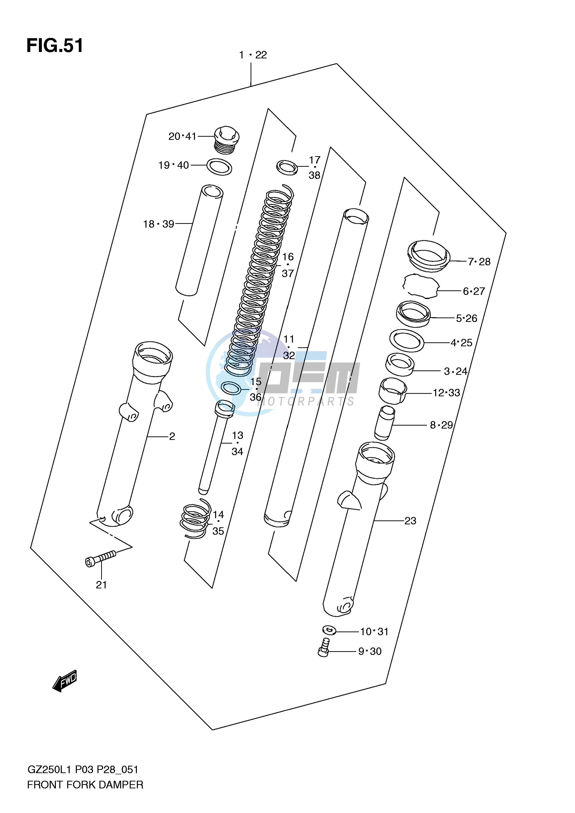 FRONT FORK DAMPER