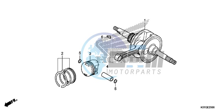 CRANKSHAFT/PISTON