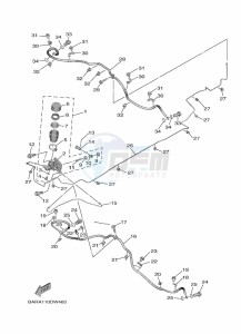 YXF850ES YX85FPSN (BARH) drawing MASTER CYLINDER