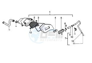 DNA GP EXPERIENCE 50 drawing Air cleaner secondairy