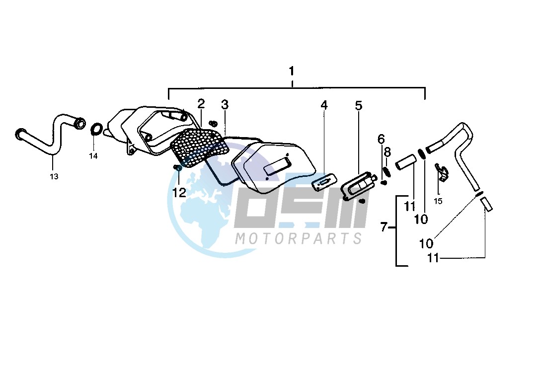 Air cleaner secondairy