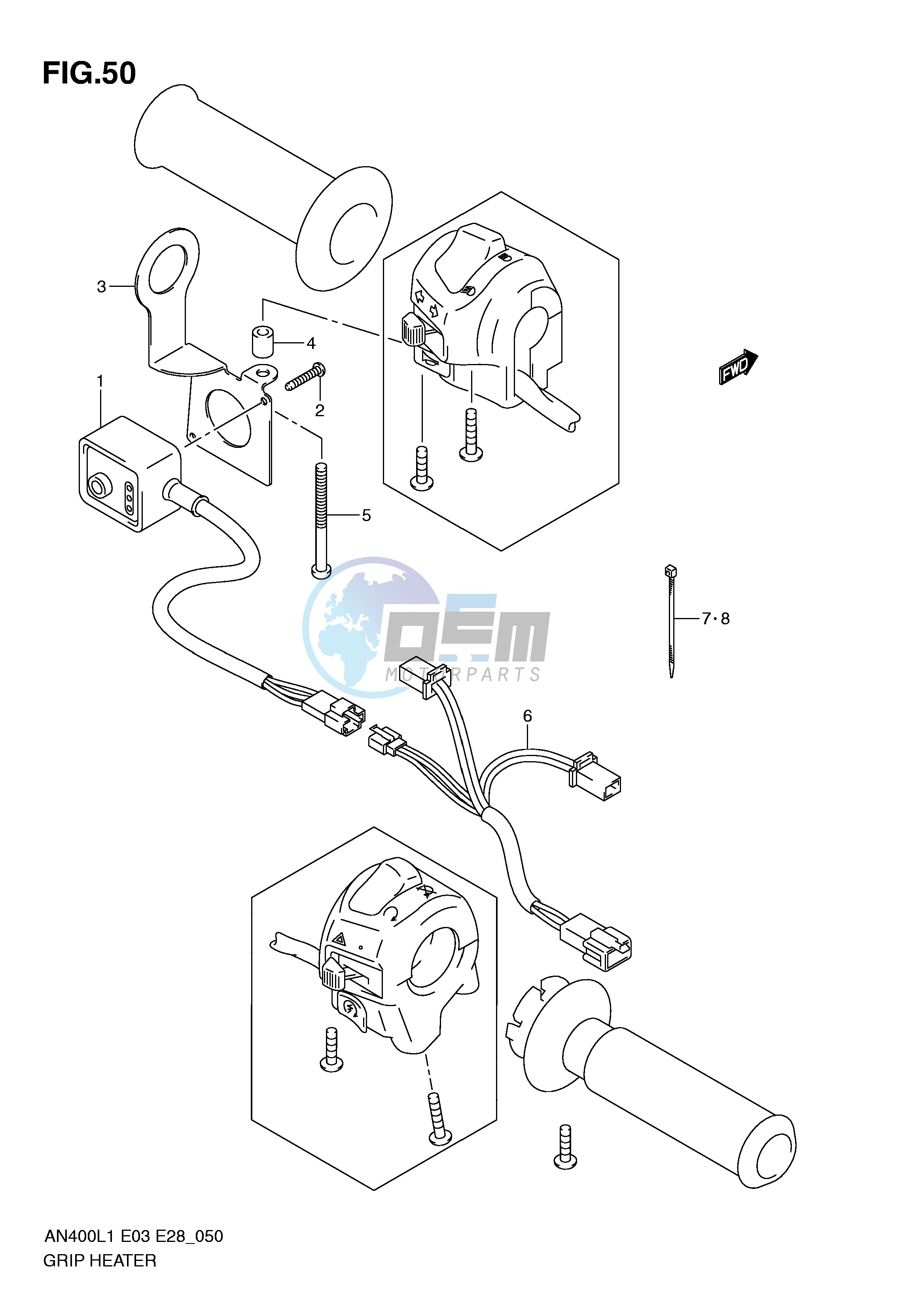 GRIP HEATER (AN400ZAL1 E33)