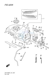 GSX-R1000R EU drawing FUEL TANK