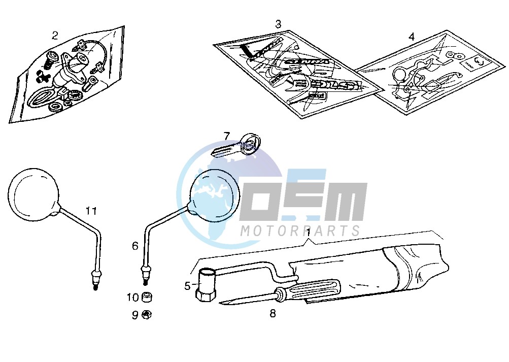 REPAIR TOOLS-GASKET SET