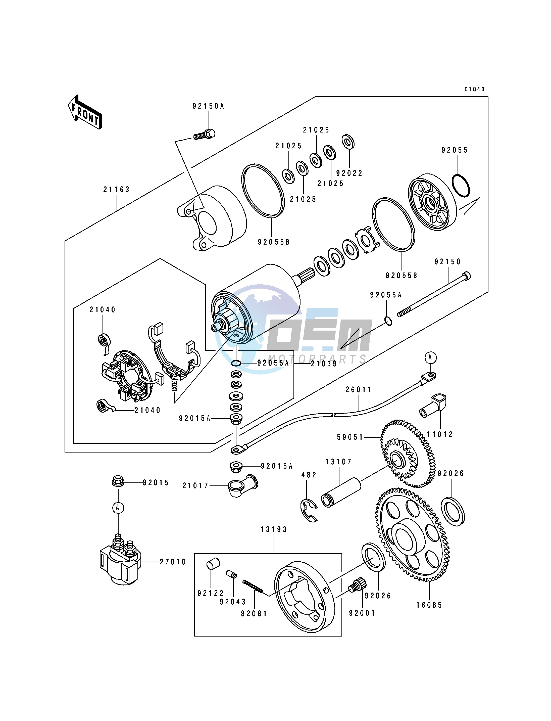 STARTER MOTOR