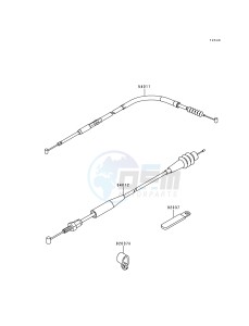 KX 250 K [KX250] (K3) [KX250] drawing CABLES