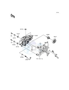 NINJA 250SL ABS BX250BGFA XX (EU ME A(FRICA) drawing Headlight(s)