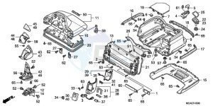 GL1800A Korea - (KO) drawing TRUNK BOX