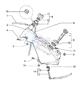 Runner 125 FX 2t drawing Fuel Tank