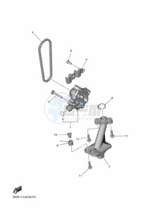 YZF690-U YZF-R7 (BJT1) drawing OIL PUMP