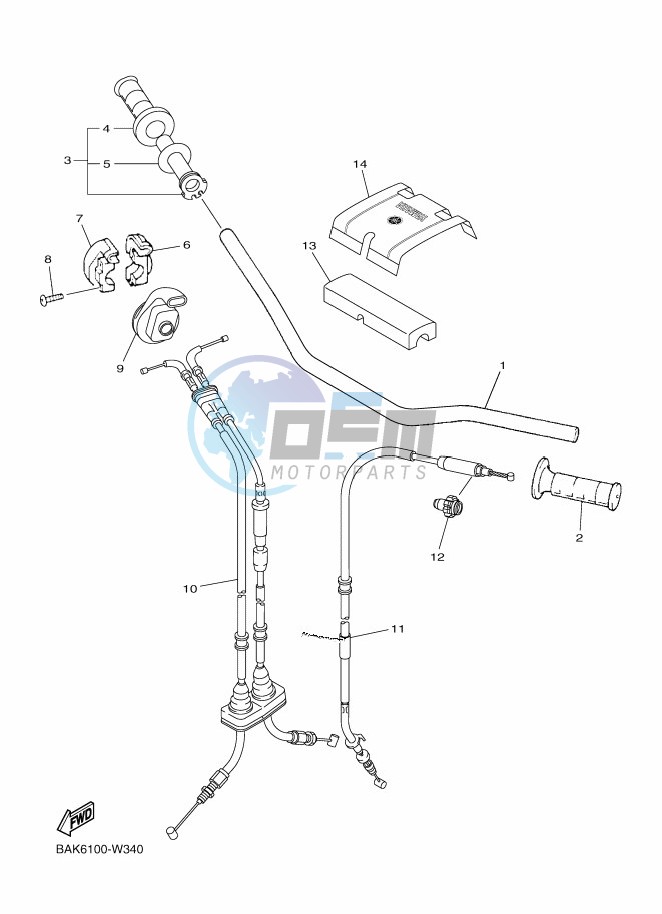 STEERING HANDLE & CABLE