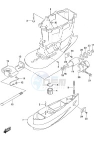 DF 225 drawing Drive Shaft Housing