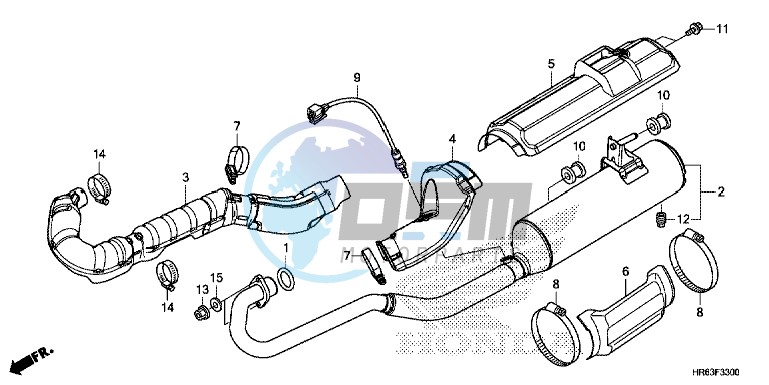 EXHAUST MUFFLER