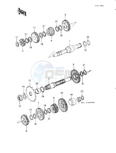 KLT 200 B [KLT200] (B1) | SOLID AXLE [KLT200] drawing TRANSMISSION