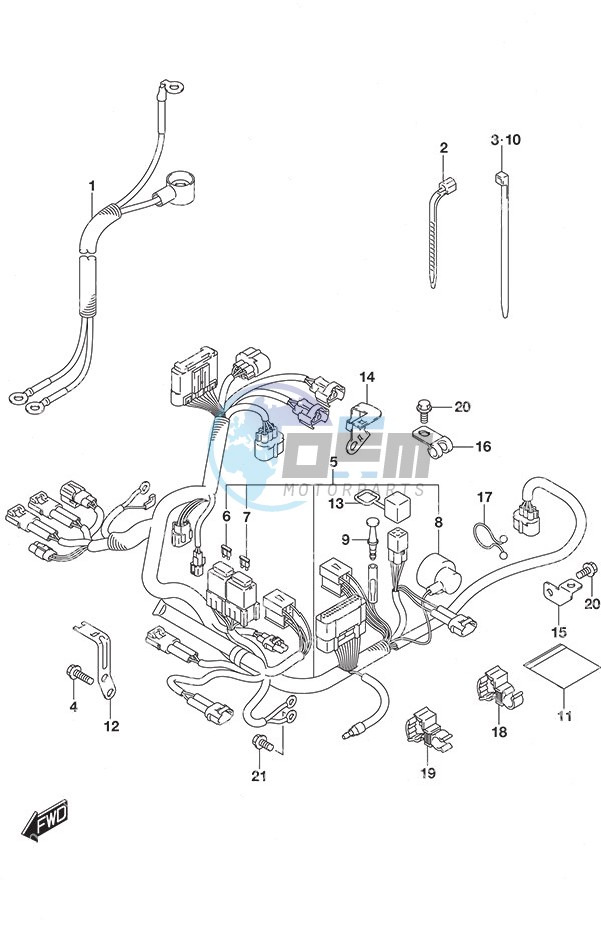 Harness Non-Remote Control