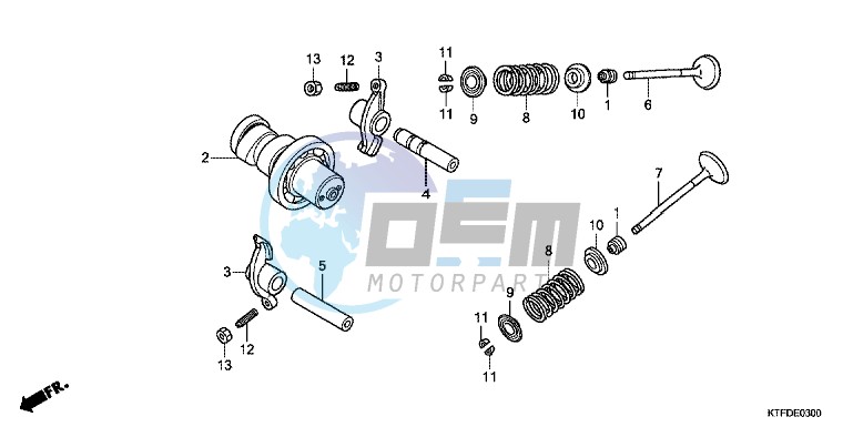 CAMSHAFT/ VALVE