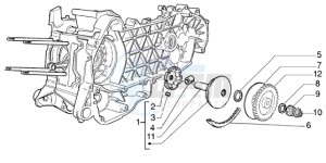 Runner 200 VXR 4t drawing Driving half pulley