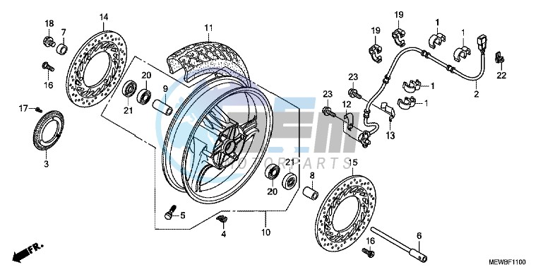 FRONT WHEEL