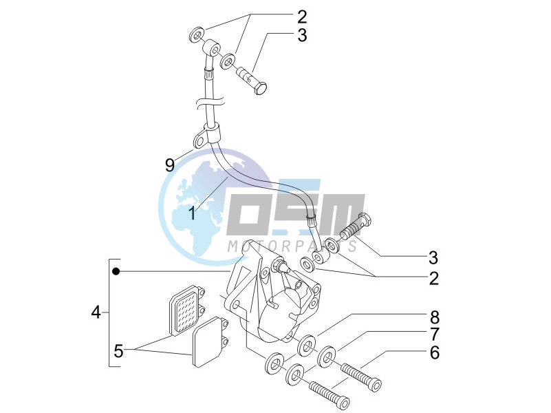 Brakes hose  - Calipers