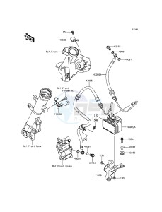 Z250SL ABS BR250FGF XX (EU ME A(FRICA) drawing Brake Piping