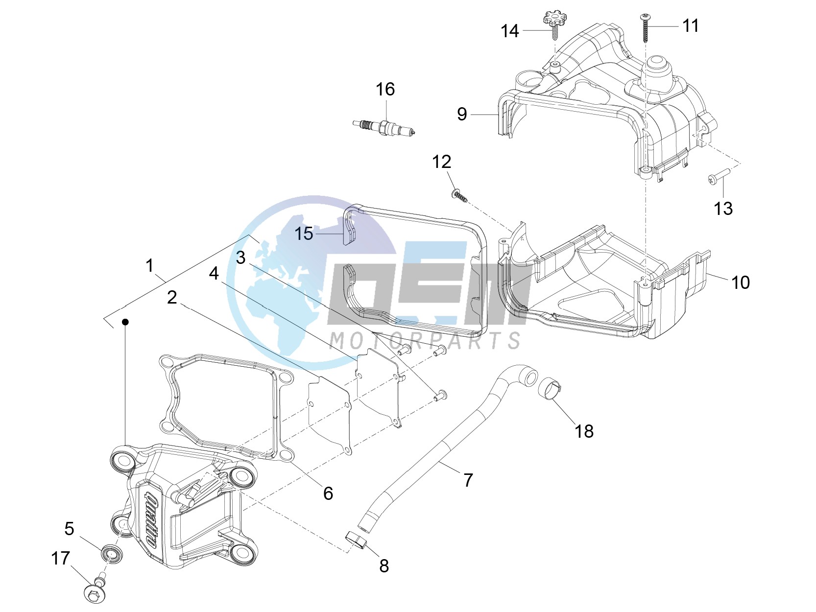 Cylinder head cover