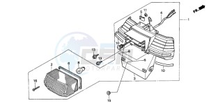 NH80MS drawing TAILLIGHT