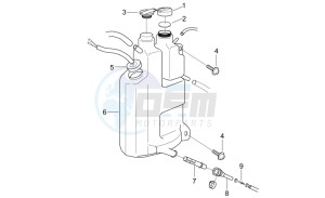 MX 50 drawing Oil tank