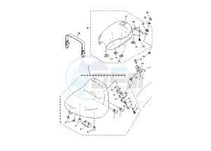 XVS A DRAG STAR CLASSIC 650 drawing SEAT